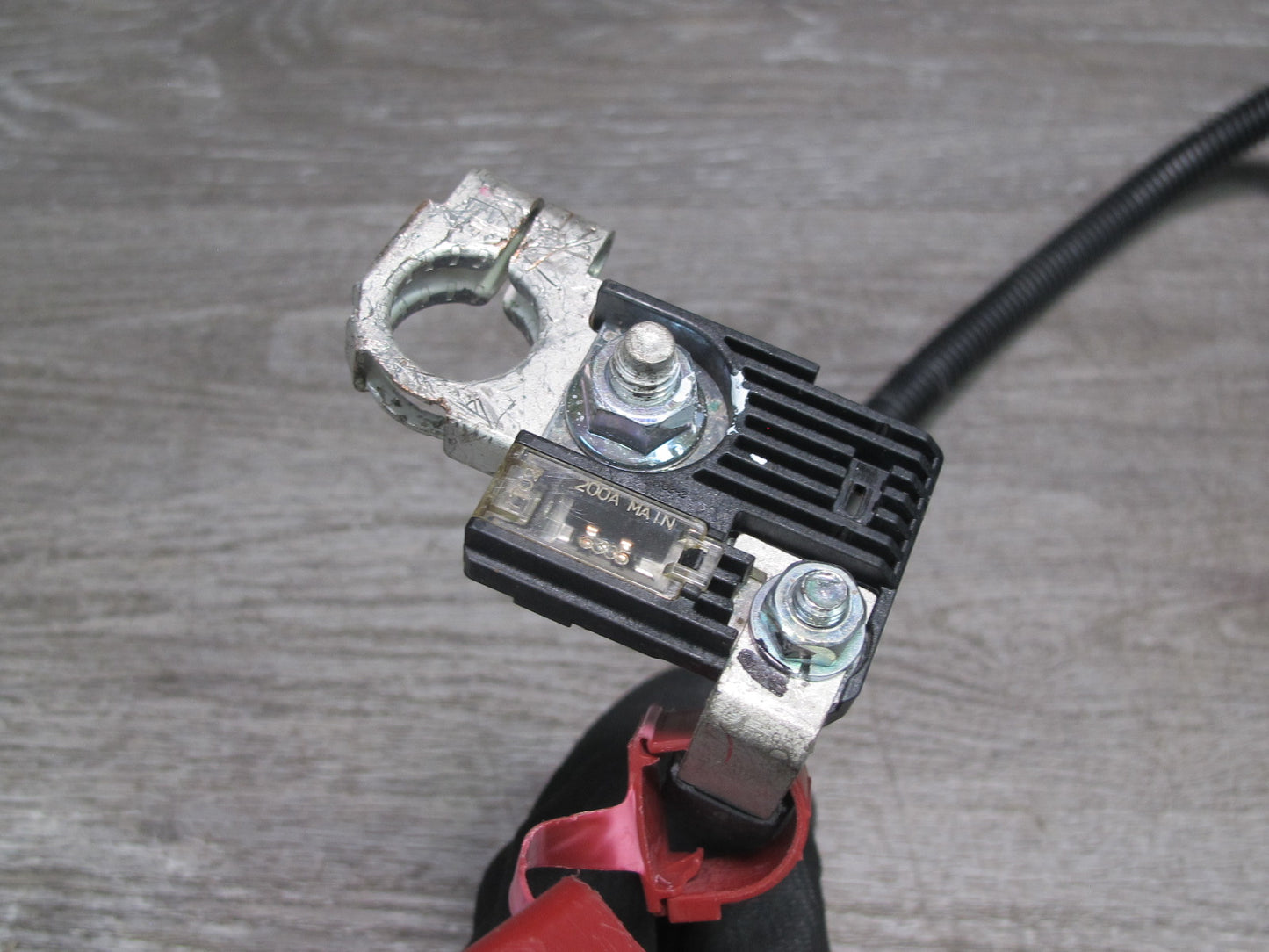 08-09 Lexus UVF46 LS600h Hybrid Rear Fuse Junction Box Battery Cable OEM