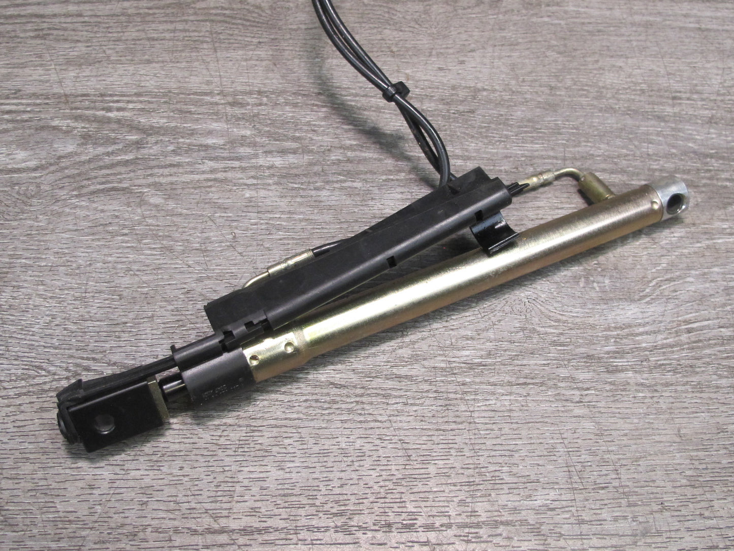 03-12 Mercedes R230 SL Convertible Rear Left Trunk Lift Cylinder w Cable OEM