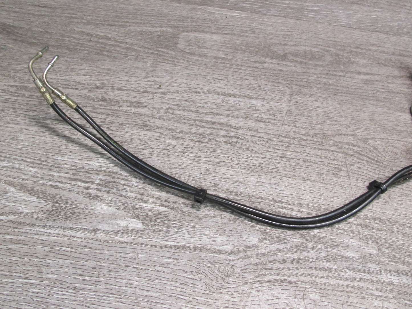 03-12 Mercedes R230 SL Convertible Rear Left Trunk Lift Cylinder w Cable OEM