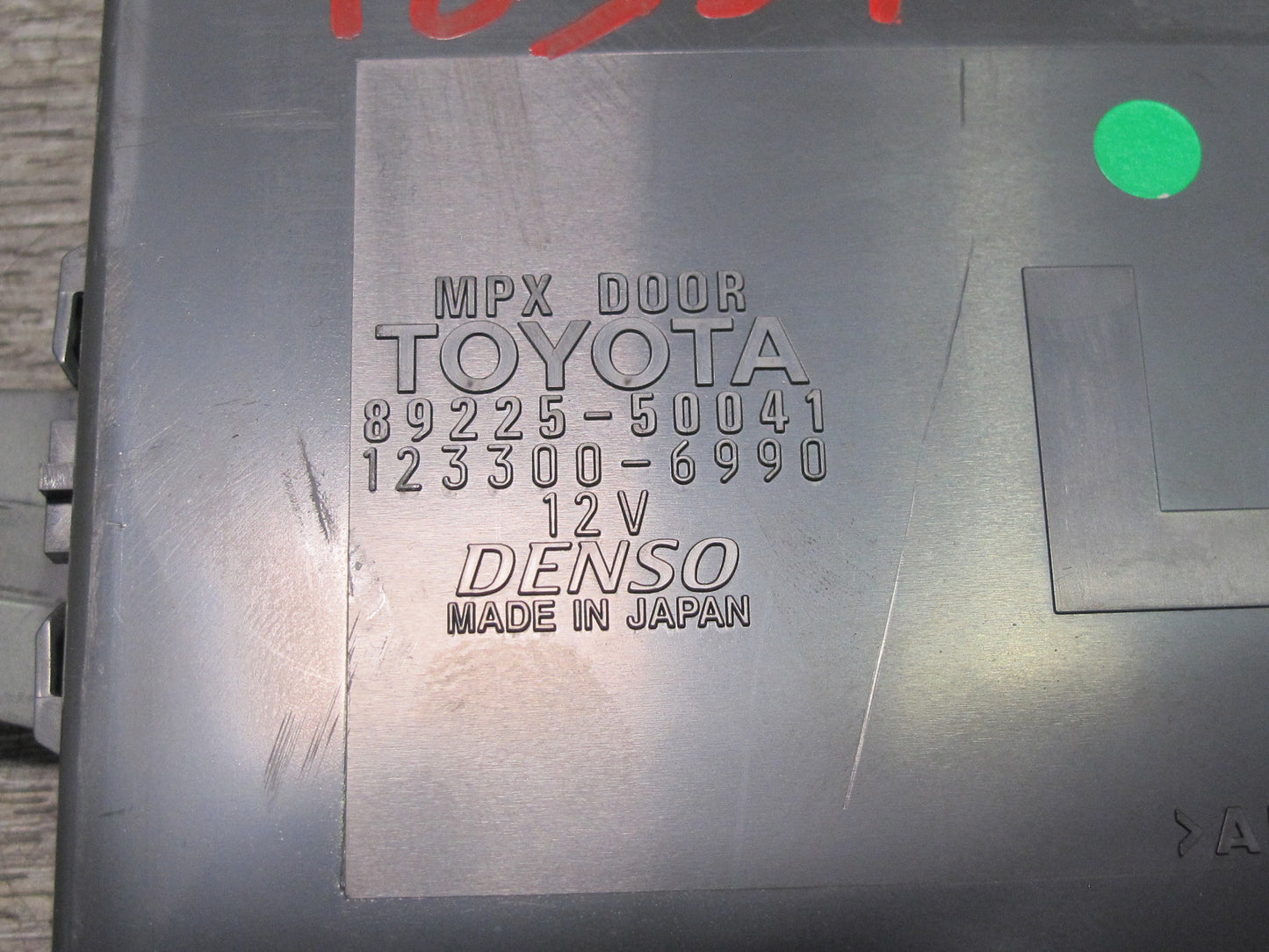 08-09 Lexus UVF46L LS600hL Rear Left Door Multiplex Control Module OEM