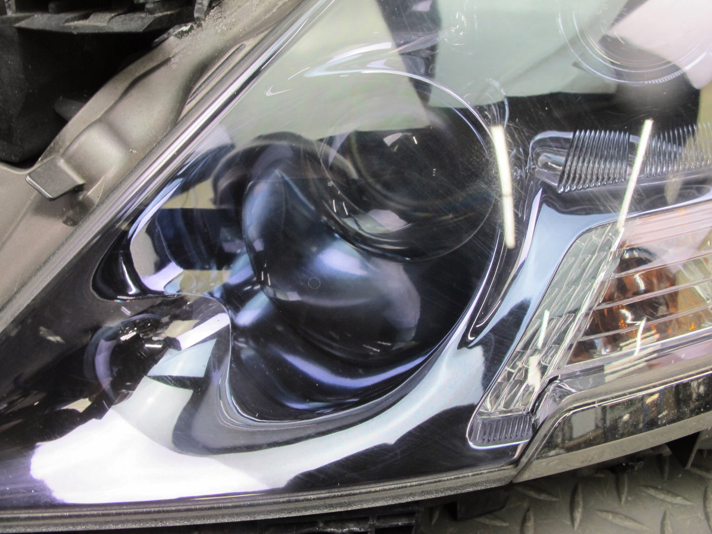 08-09 Lexus UVF46L LS600h Front Left LED Headlight Lamp w Ballast OEM