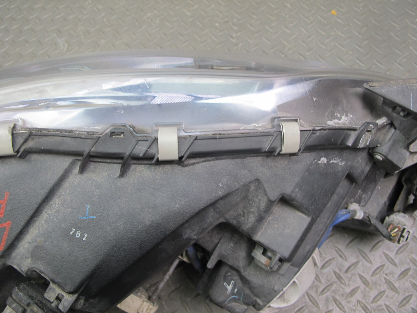 08-09 Lexus UVF46L LS600h Front Left LED Headlight Lamp w Ballast OEM