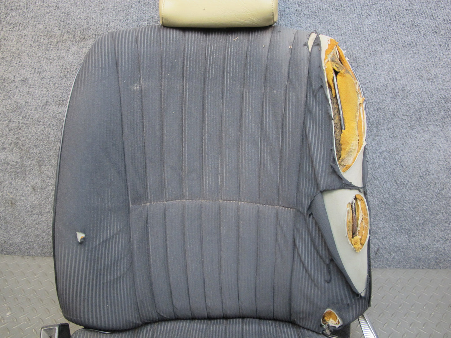 75-82 Triumph TR7 Front Left Cloth Seat OEM