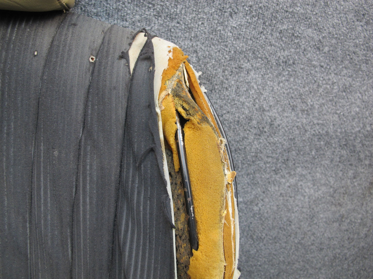 75-82 Triumph TR7 Front Left Cloth Seat OEM