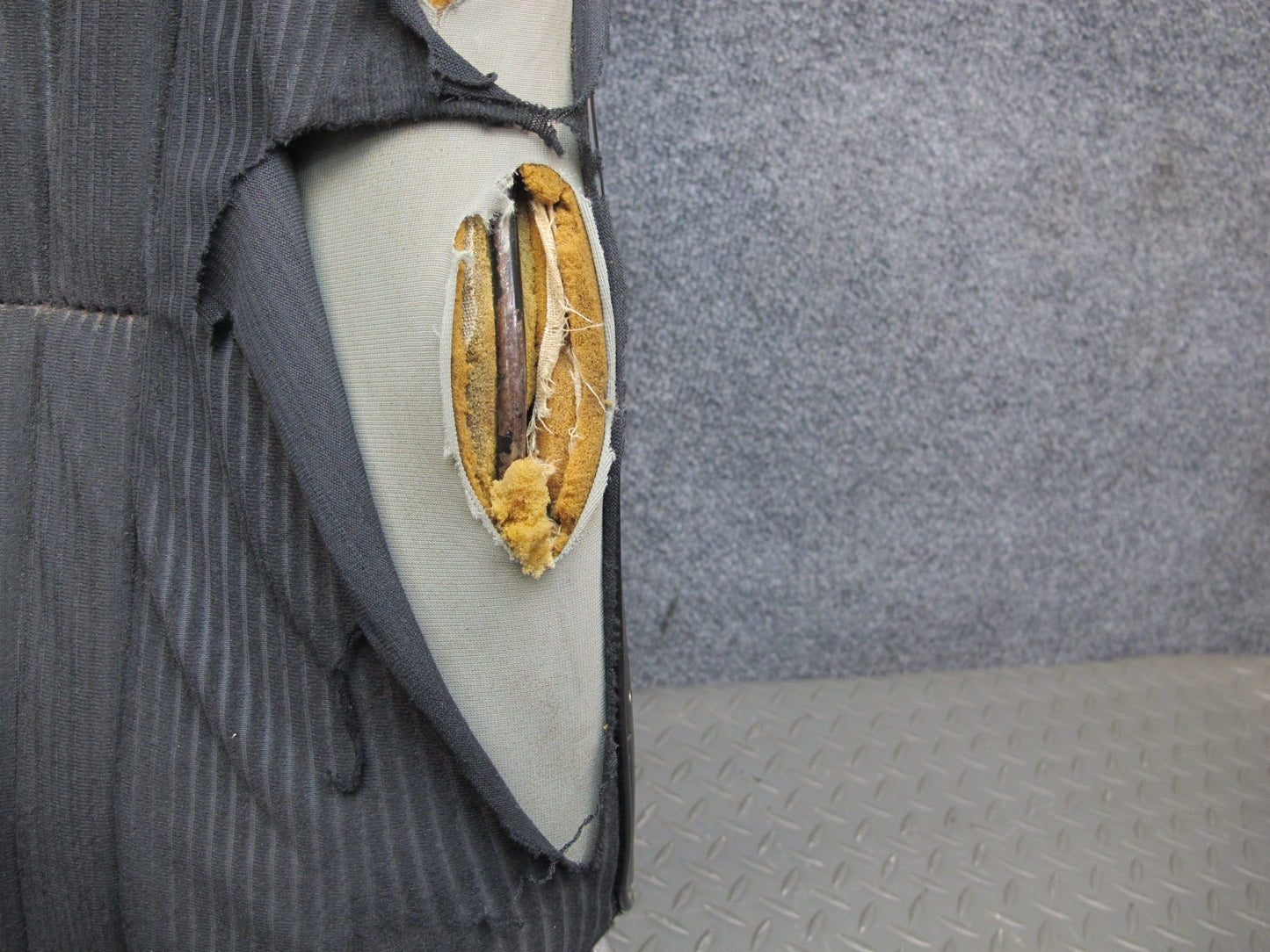 75-82 Triumph TR7 Front Left Cloth Seat OEM