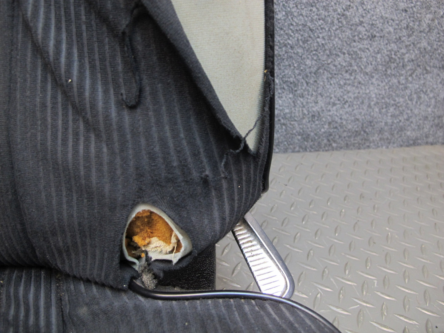 75-82 Triumph TR7 Front Left Cloth Seat OEM