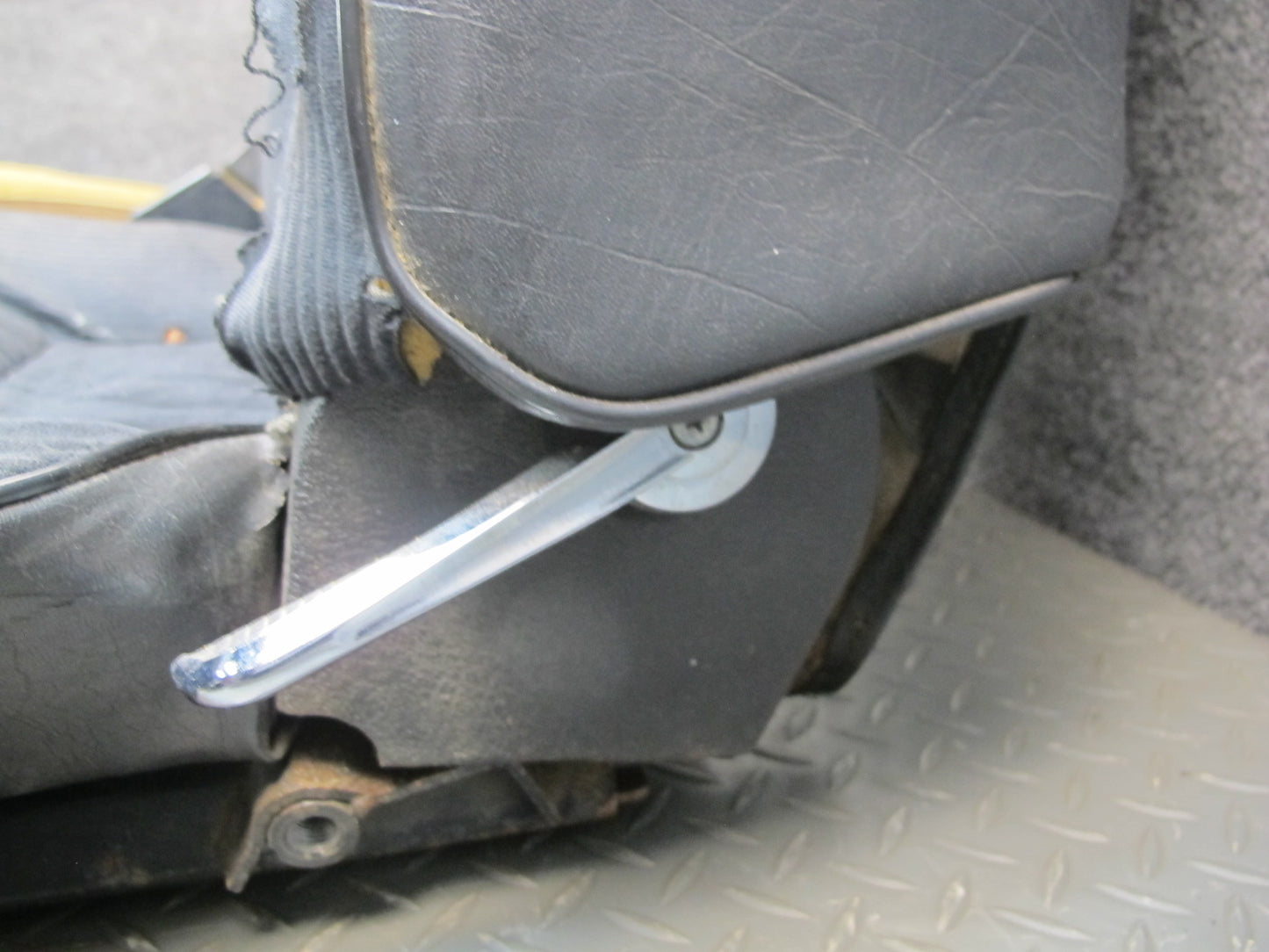 75-82 Triumph TR7 Front Left Cloth Seat OEM