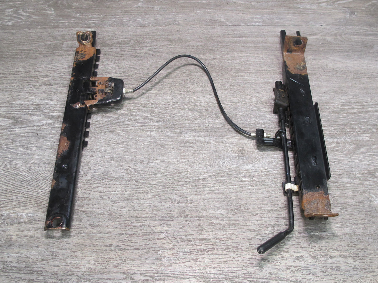 86-90 Mazda RX7 Right Passenger Manual Seat Track Rail OEM