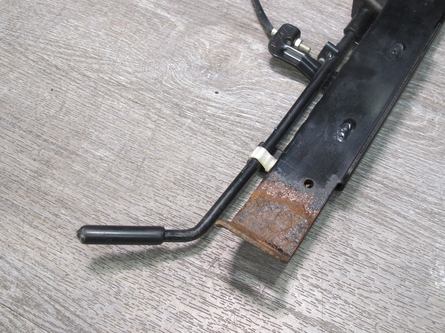 86-90 Mazda RX7 Right Passenger Manual Seat Track Rail OEM