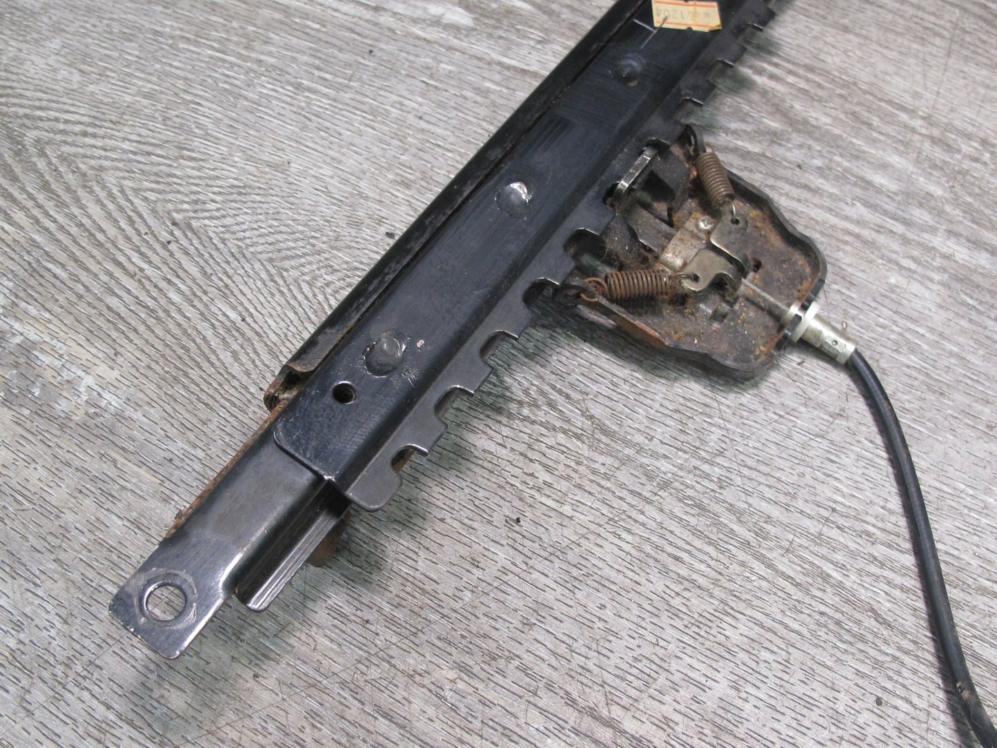 86-90 Mazda RX7 Right Passenger Manual Seat Track Rail OEM