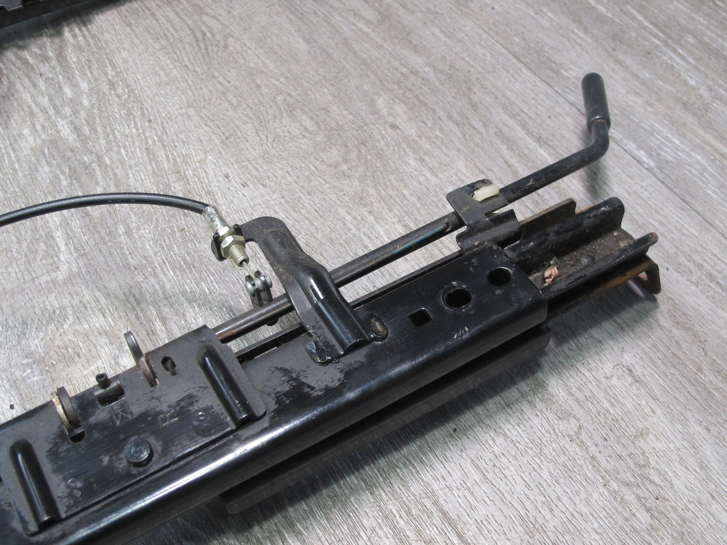 86-90 Mazda RX7 Right Passenger Manual Seat Track Rail OEM