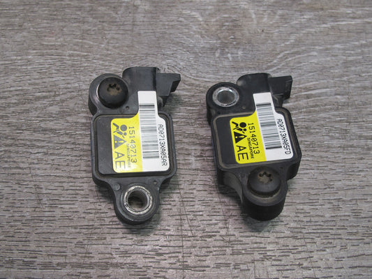 03-06 CHEVROLET SSR SAFETY CRASH IMPACT SRS AIRBAG SENSOR 2PCS 15140713 OEM