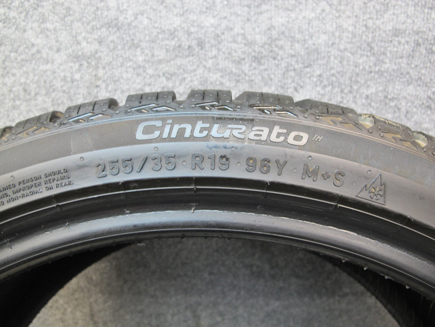 Set of 2 Pirelli Cinturato Weather Active A/S Tire 255/35 R19 96Y 4623 10/32