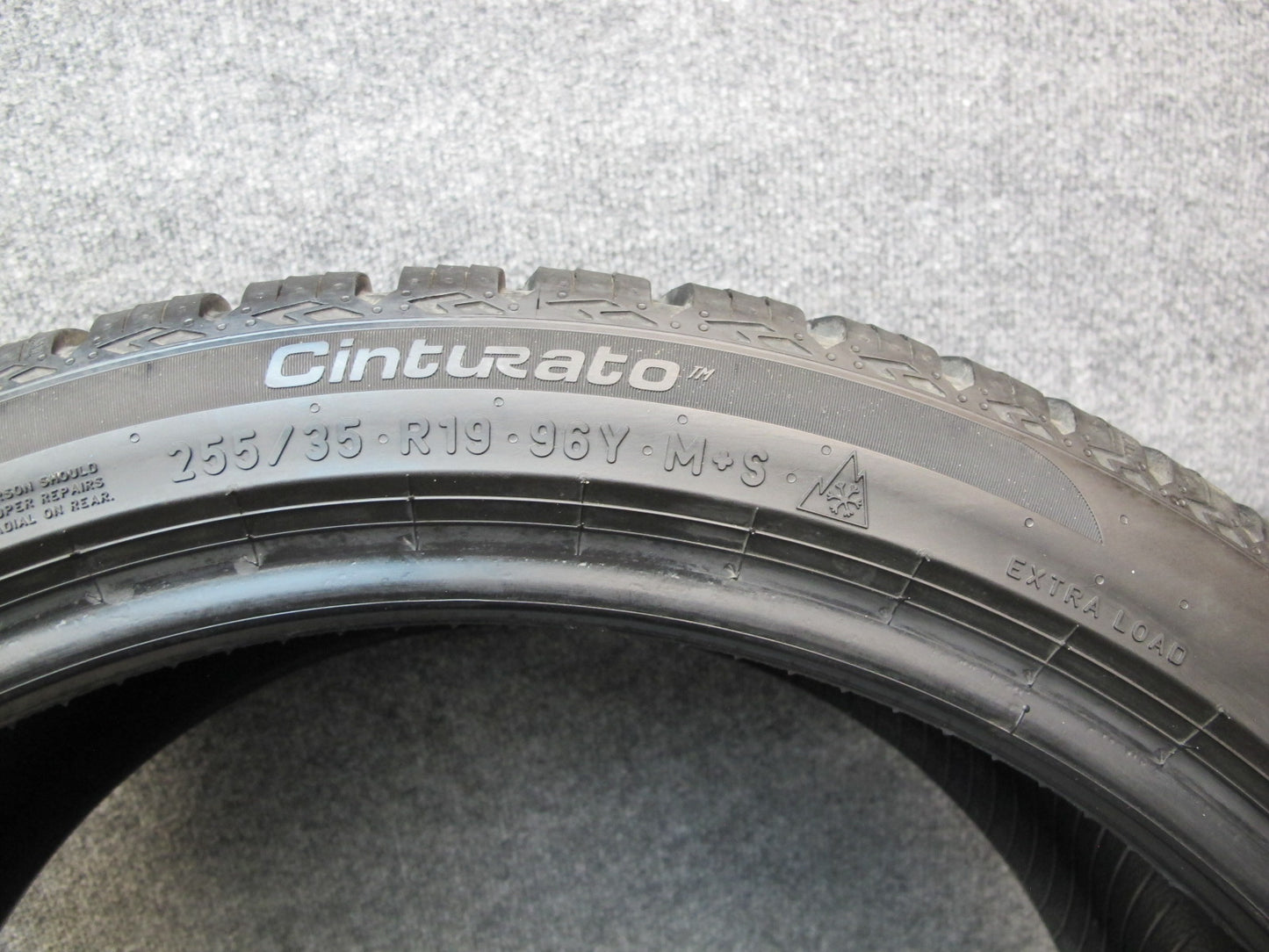 Set of 2 Pirelli Cinturato Weather Active A/S Tire 255/35 R19 96Y 4623 10/32