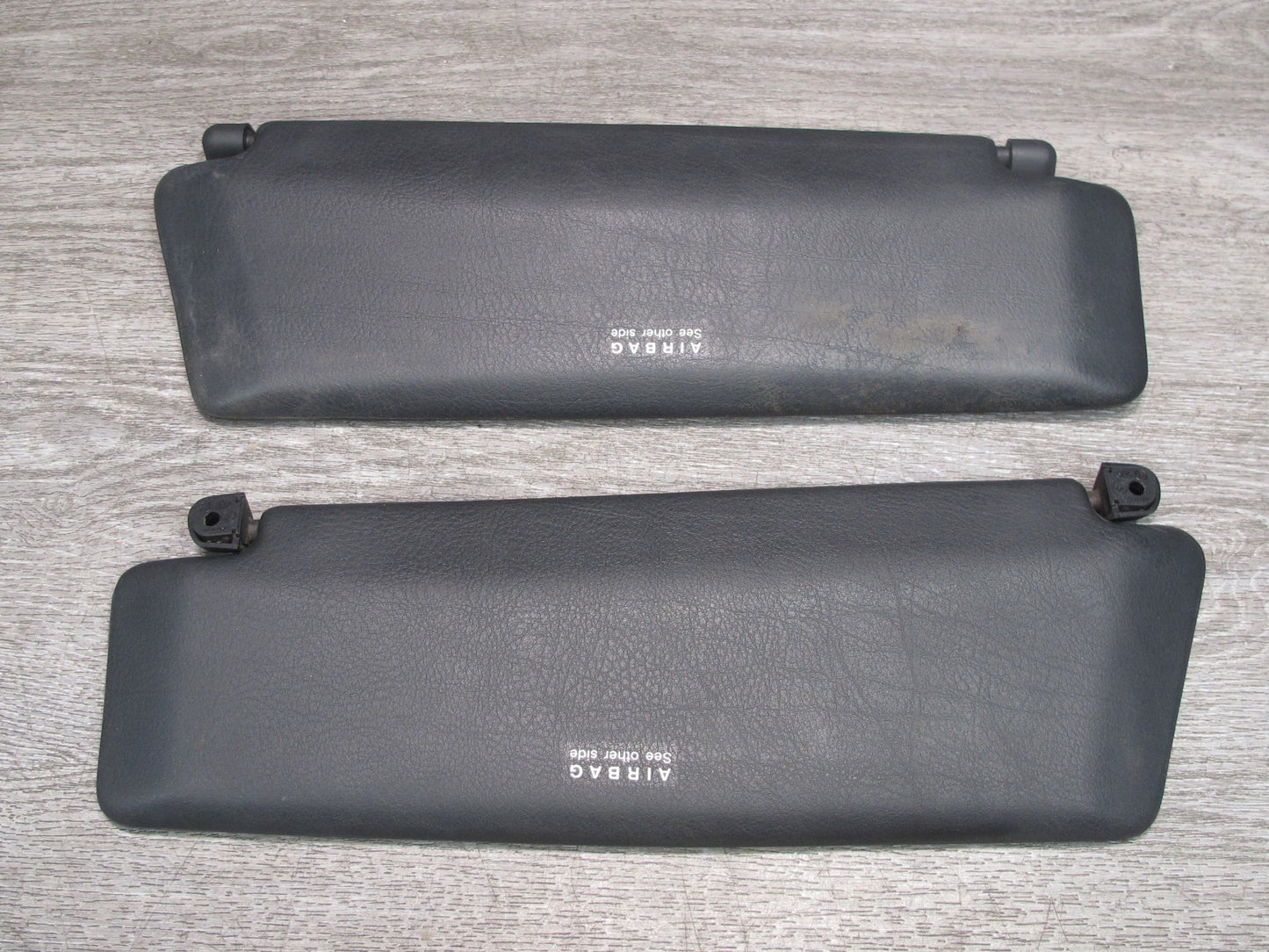 96-99 BMW E36 Convertible Set of 2 Front Left & Right Sun Visor OEM