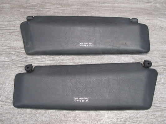 96-99 BMW E36 Convertible Set of 2 Front Left & Right Sun Visor OEM