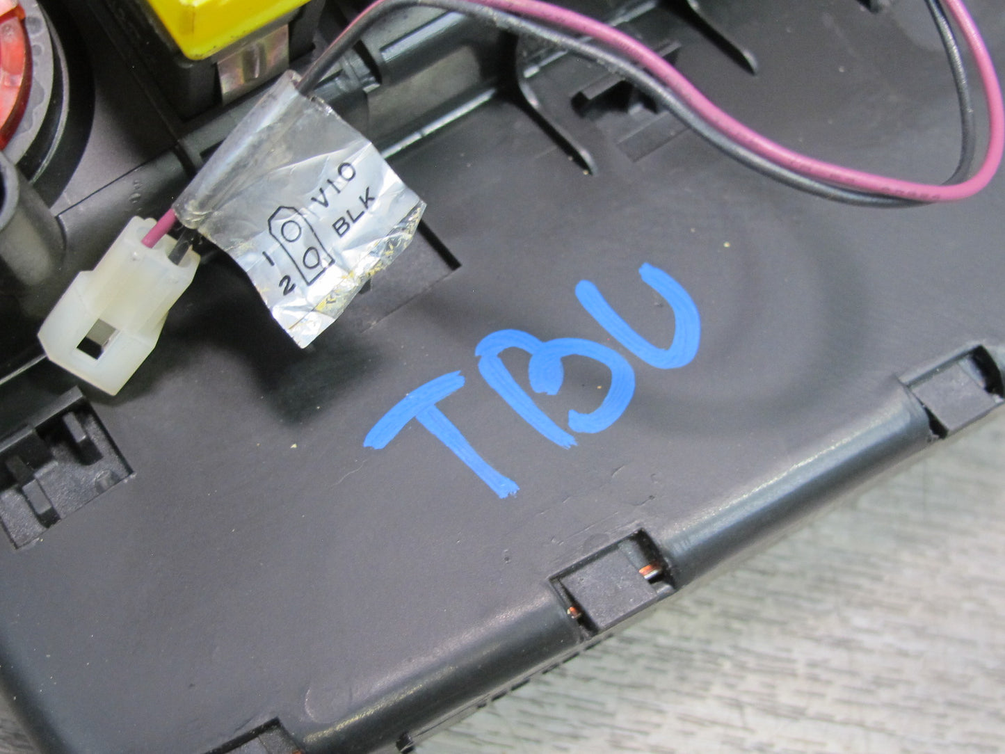 96-99 BMW E36 Convertible Console Storage TOP Roof Heated Seat ASC Switch OEM