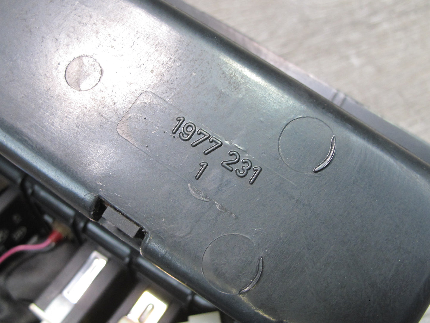 96-99 BMW E36 Convertible Console Storage TOP Roof Heated Seat ASC Switch OEM