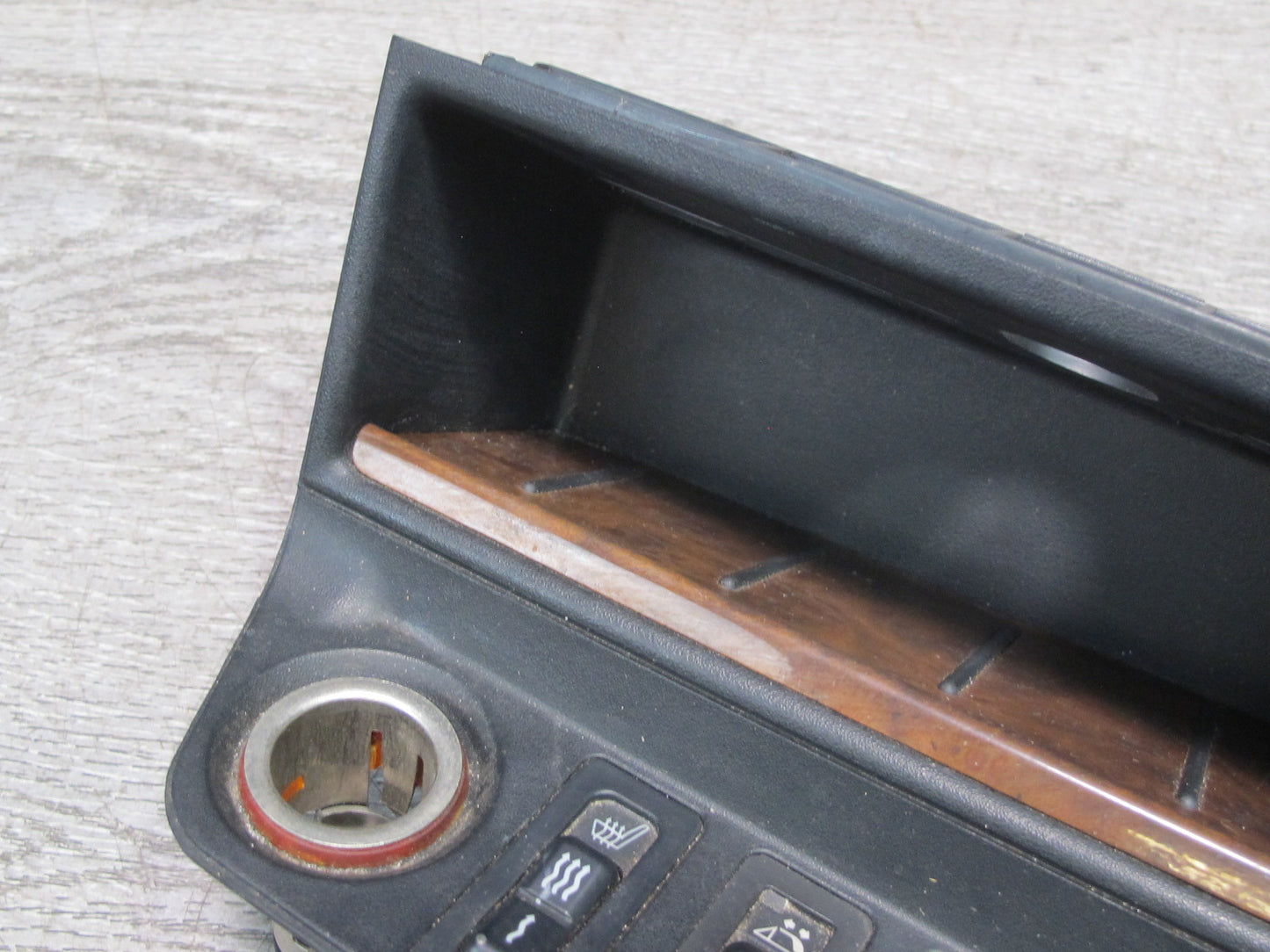 96-99 BMW E36 Convertible Console Storage TOP Roof Heated Seat ASC Switch OEM