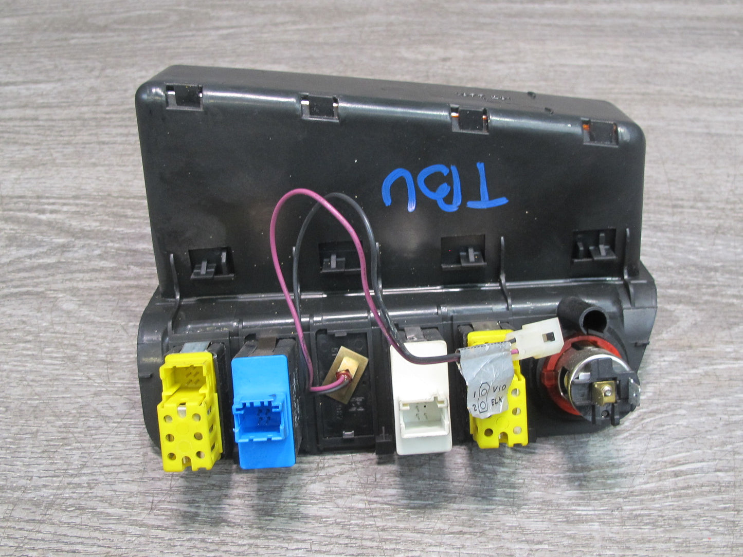 96-99 BMW E36 Convertible Console Storage TOP Roof Heated Seat ASC Switch OEM