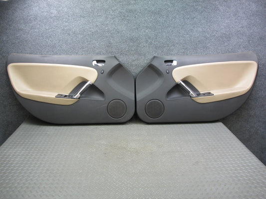 07-08 Saturn SKY Set of 2 Left & Right Interior Door Trim Cover Panel OEM