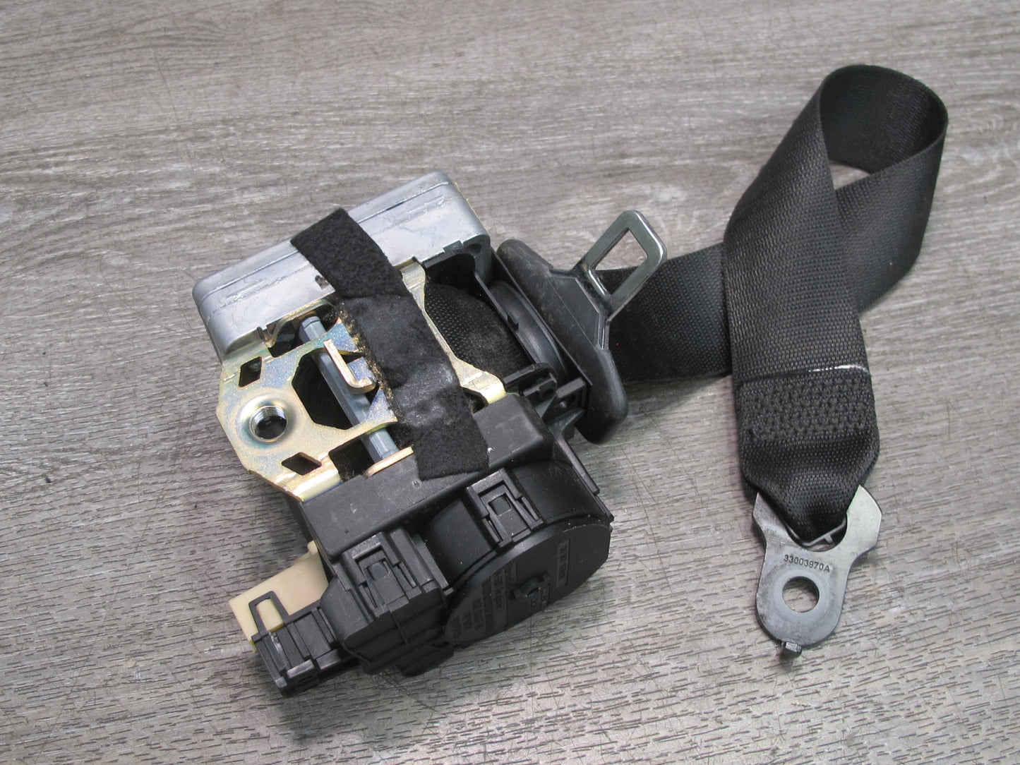 03-06 MERCEDES R230 SL500 SL600 FRONT LEFT & RIGHT SIDE SEATBELT RETRACTOR SET OEM