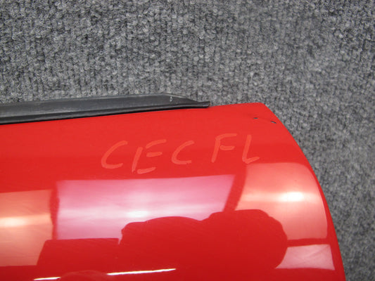 84-94 Chevrolet Corvette C4 Left Driver Door Shell Panel RED OEM
