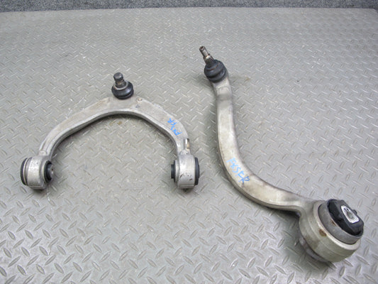 10-14 BMW E70 E71 X5M X6M Front Right Upper Lower Control Arm Wishbone Set OEM