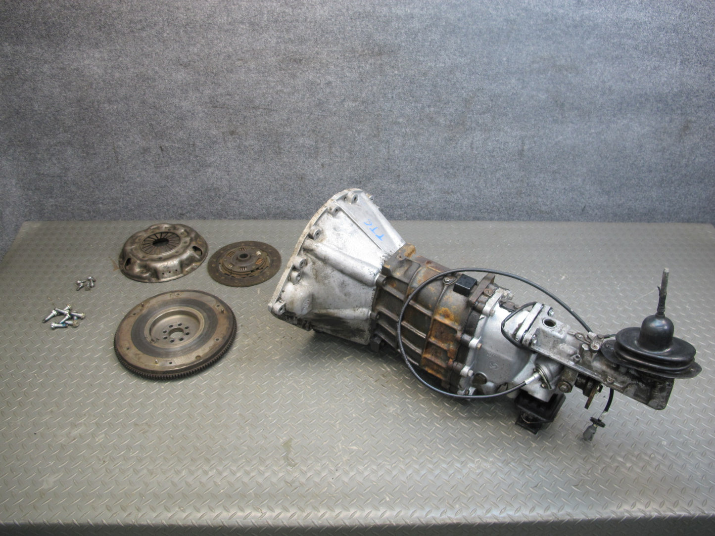 77-80 Triumph TR7 5-SPEED Manual Transmission w Flywheel Clutch 71k Miles OEM
