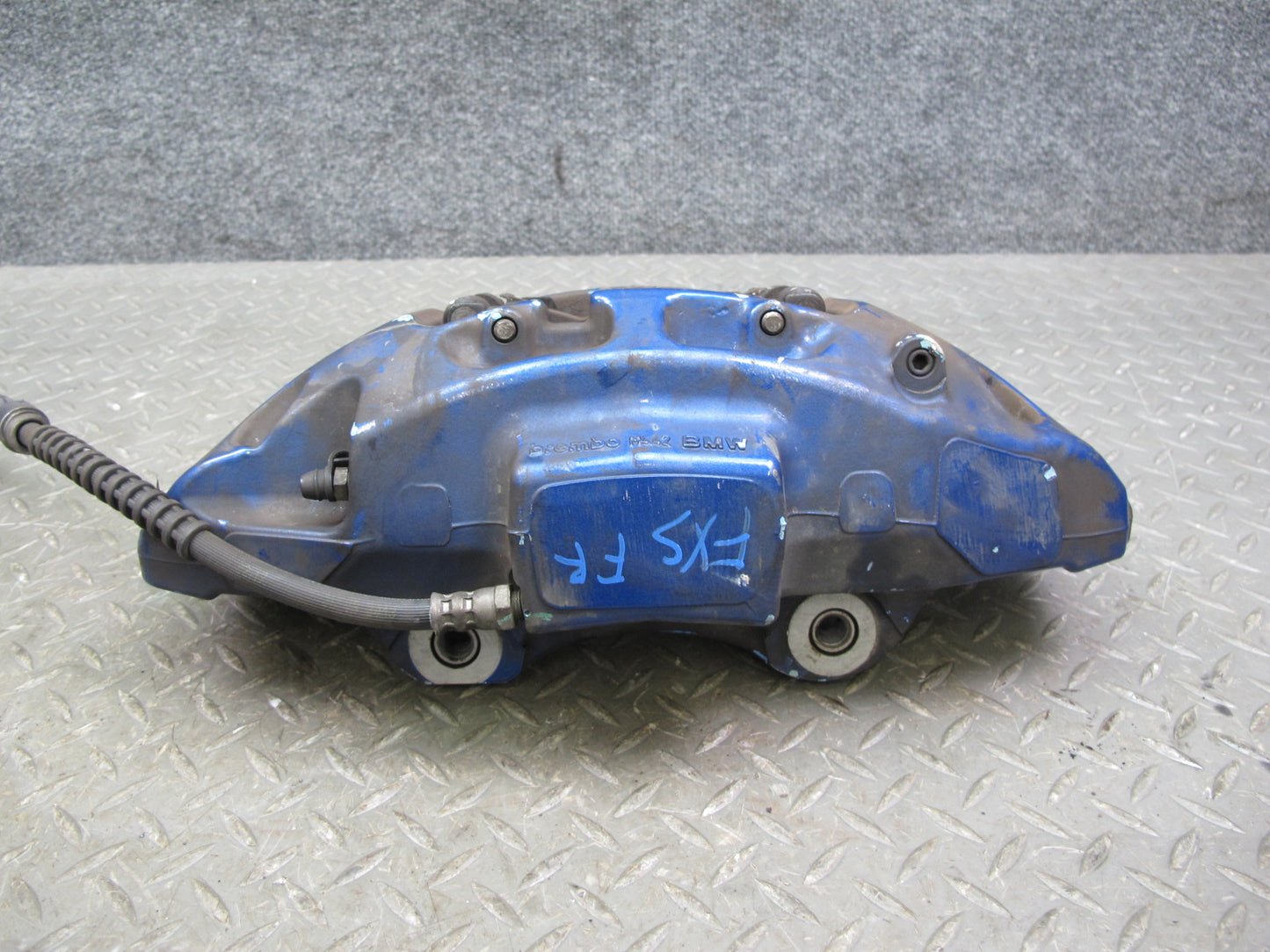 13-14 BMW E70 E71 X5M X6M Brembo Front Right Brake Caliper w Pads 68K Mile OEM