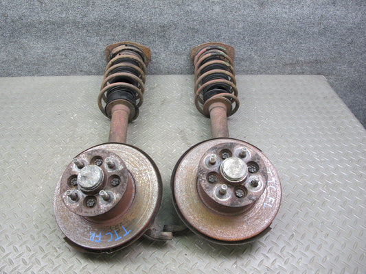 75-82 Triumph TR7 Front Spindle Knuckle Wheel Hub Shock Absorber Set OEM