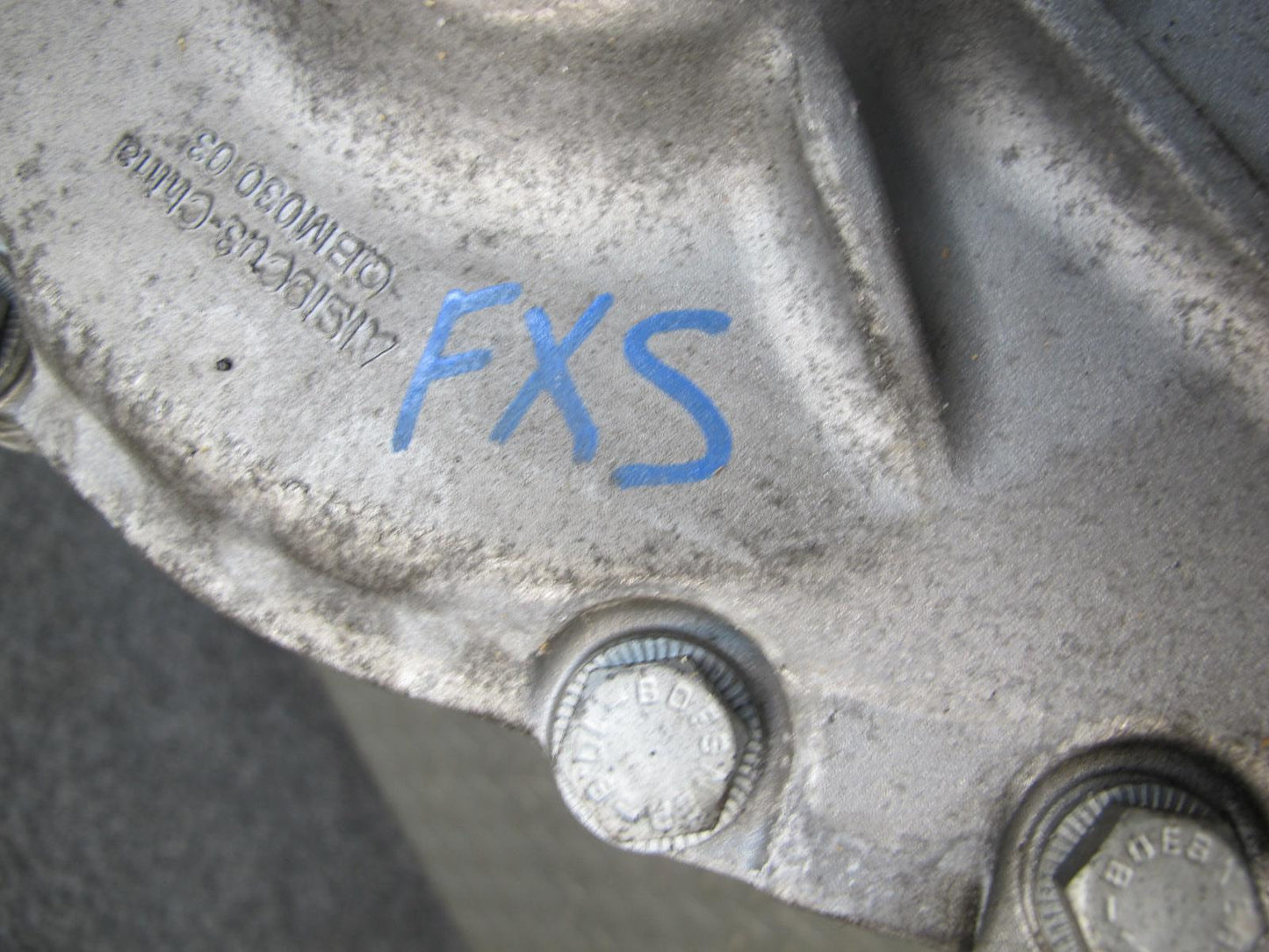 11-14 BMW E70 E71 X5M X6M AWD Front Differential Carrier 3.91 Ratio 68k OEM