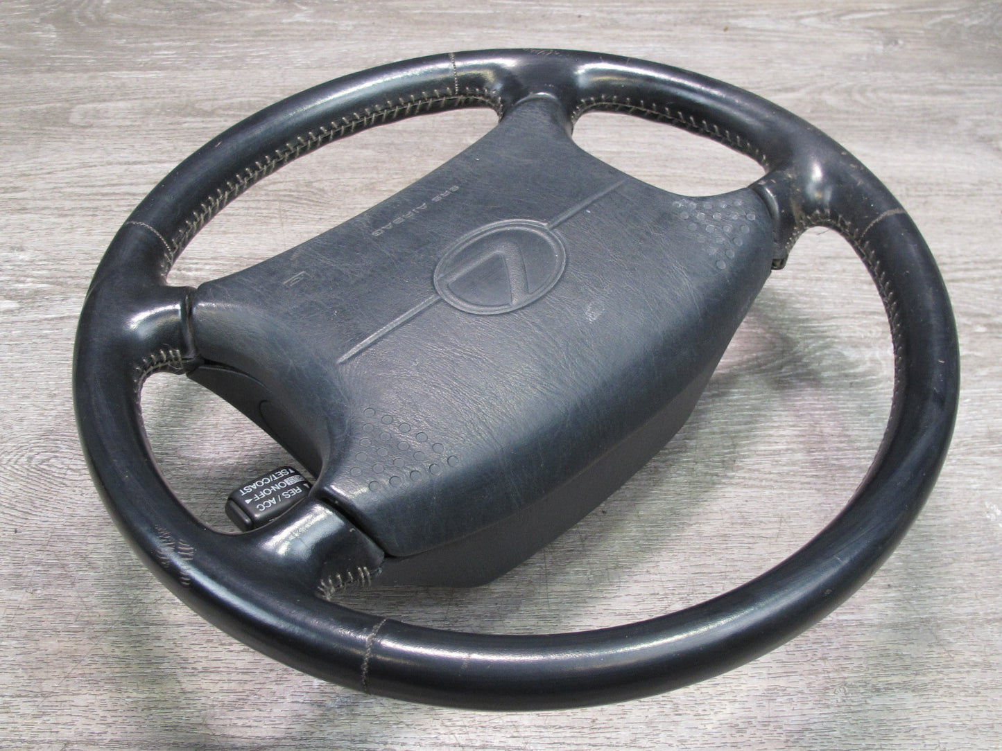 92-96 LEXUS SC300 FRONT LEFT DRIVER SIDE STEERING WHEEL W/ SRS AIRBAG OEM