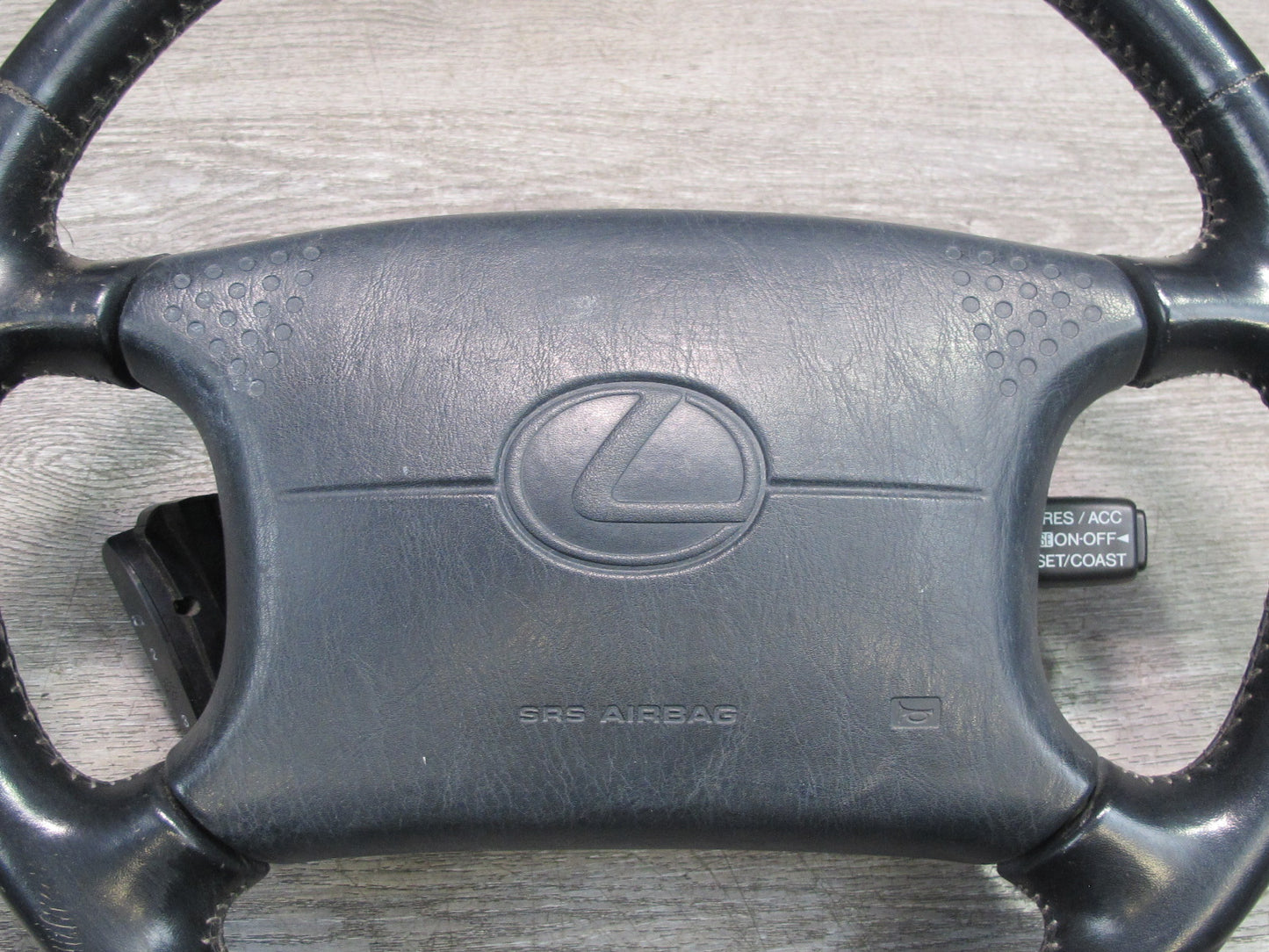 92-96 LEXUS SC300 FRONT LEFT DRIVER SIDE STEERING WHEEL W/ SRS AIRBAG OEM