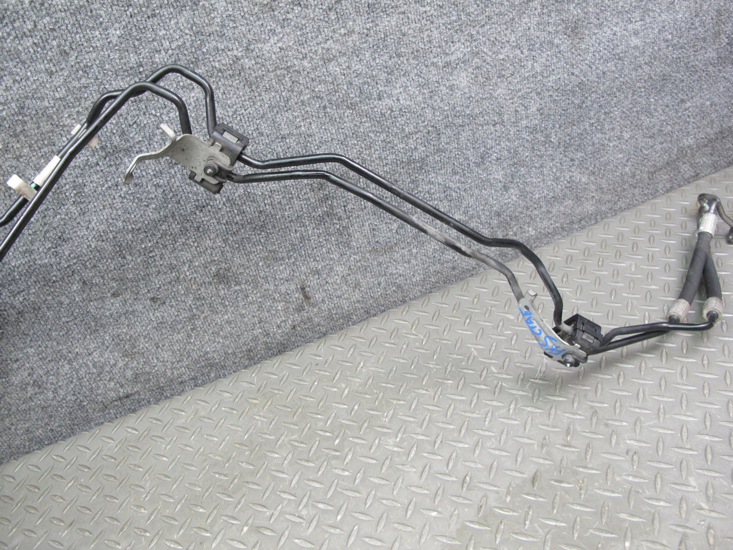 10-14 BMW E70 E71 X5M X6M Adaptive Drive Power Steering Hose Pipe Line Set OEM
