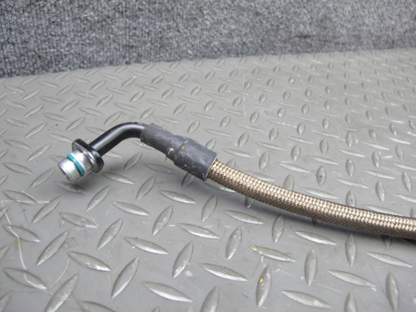 10-14 BMW E70 E71 X5M X6M Adaptive Drive Power Steering Hose Pipe Line Set OEM