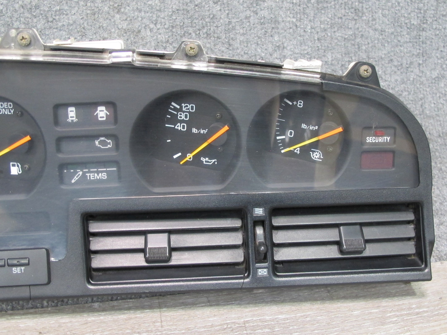 87-88 Toyota Supra MA71 Turbo M/T Instrument Cluster Gauge Speedometer OEM