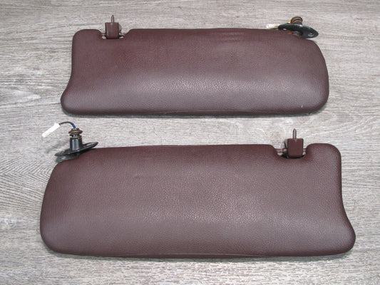 86-88 Toyota Supra MA71 Set of 2 Front Left & Right Sun Visor OEM