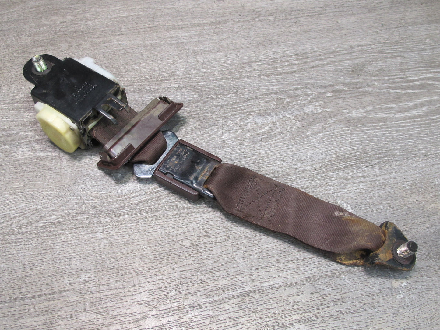 86-88 TOYOTA SUPRA MK3 REAR LEFT & RIGHT SIDE SEATBELT RETRACTOR SET OEM