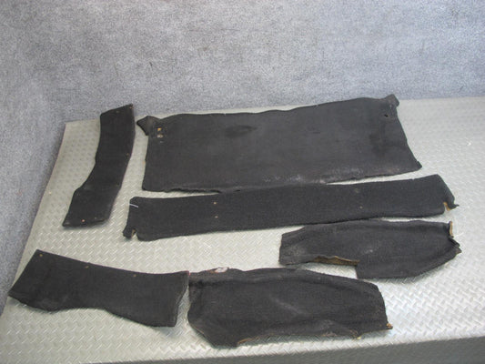 79-82 Triumph TR7 Convertible Rear Trunk Carpet Liner Trim Cover Set OEM