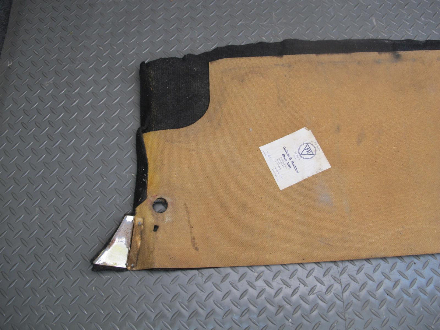 79-82 Triumph TR7 Convertible Rear Trunk Carpet Liner Trim Cover Set OEM