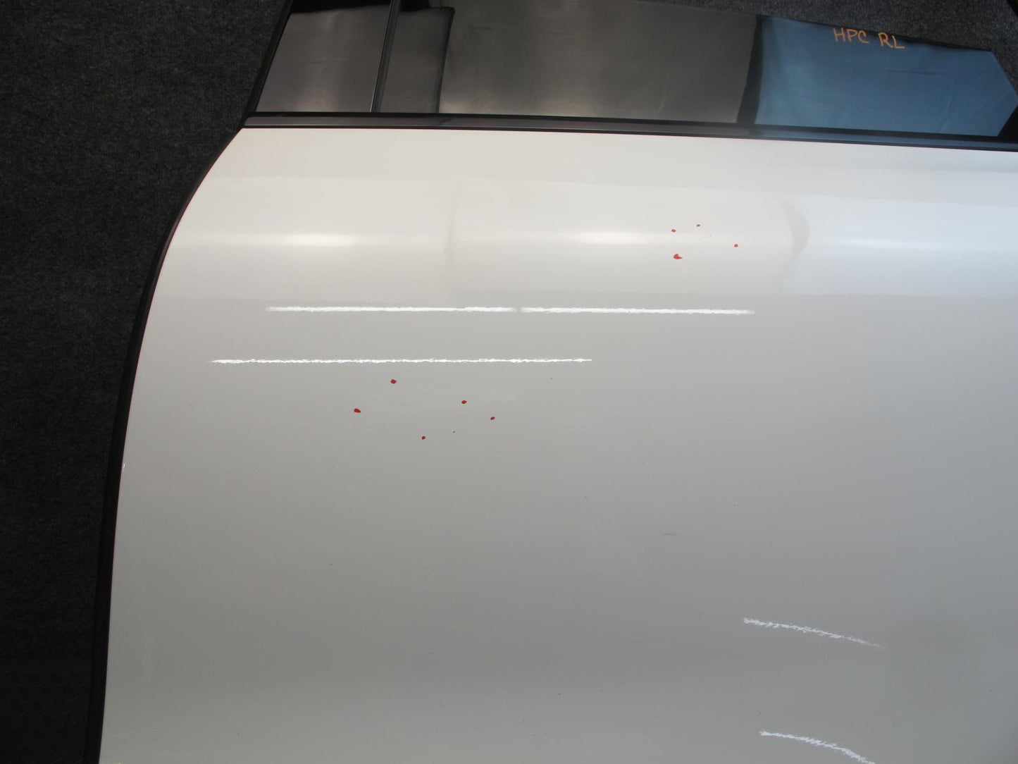 2011-2018 Porsche Cayenne 958 Rear Left Driver Side Door Shell Panel W/ Glass