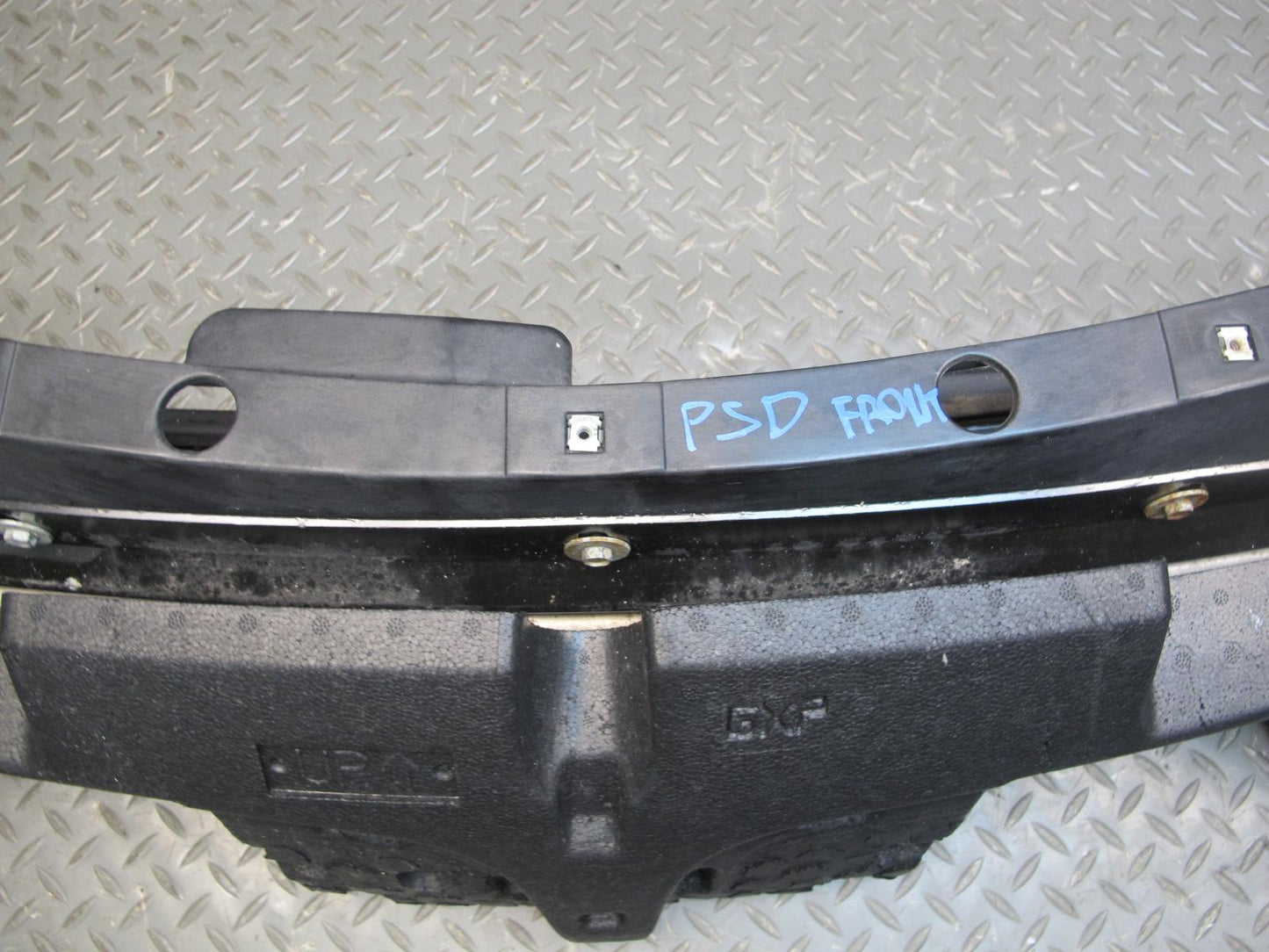 07-09 Pontiac Solstice GXP Front Bumper Impact Reinforcement Bar w Foam OEM