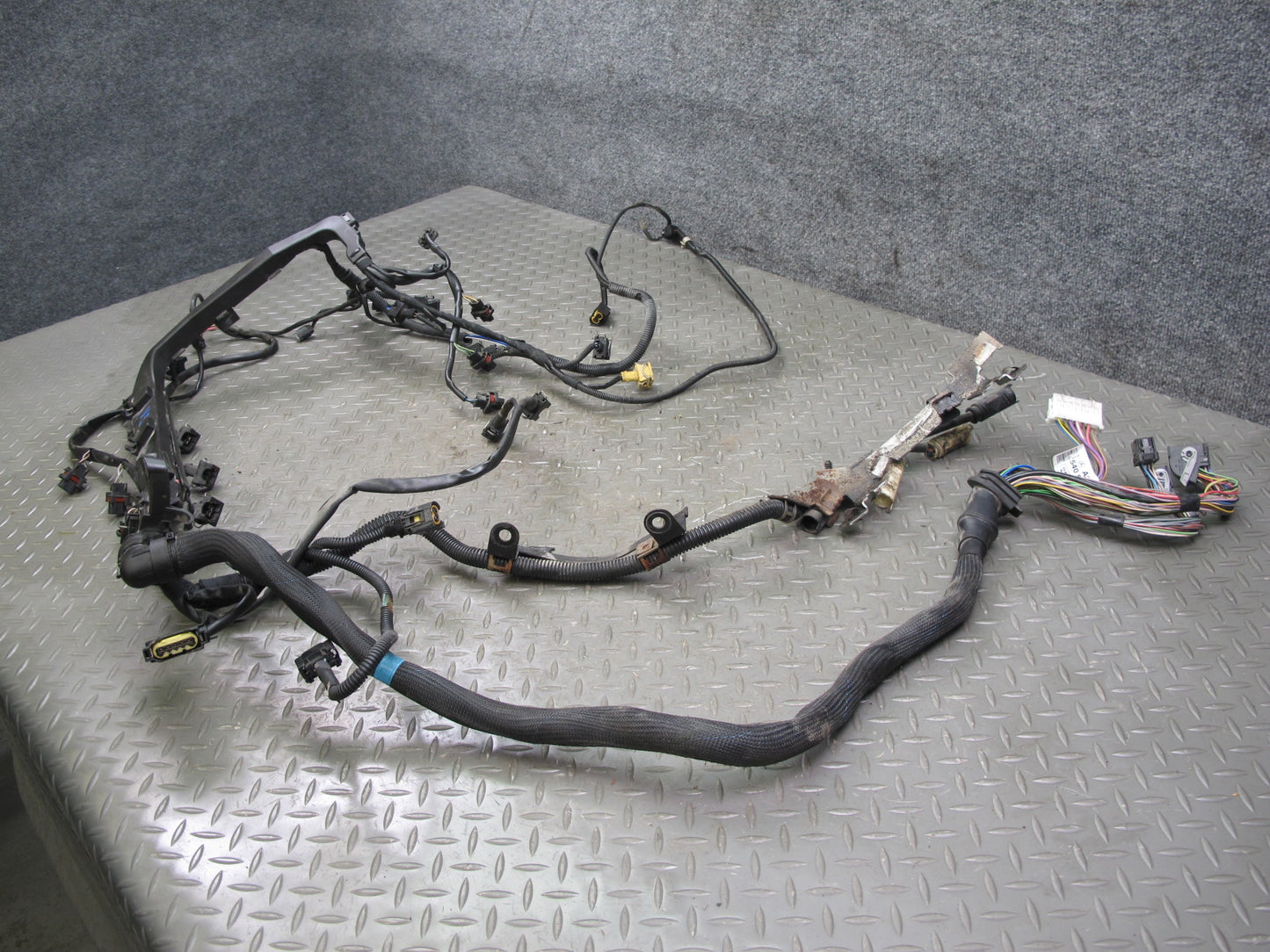 03-06 Mercedes R230 SL500 M113 Engine Motor Wire Wiring Cable Harness OEM