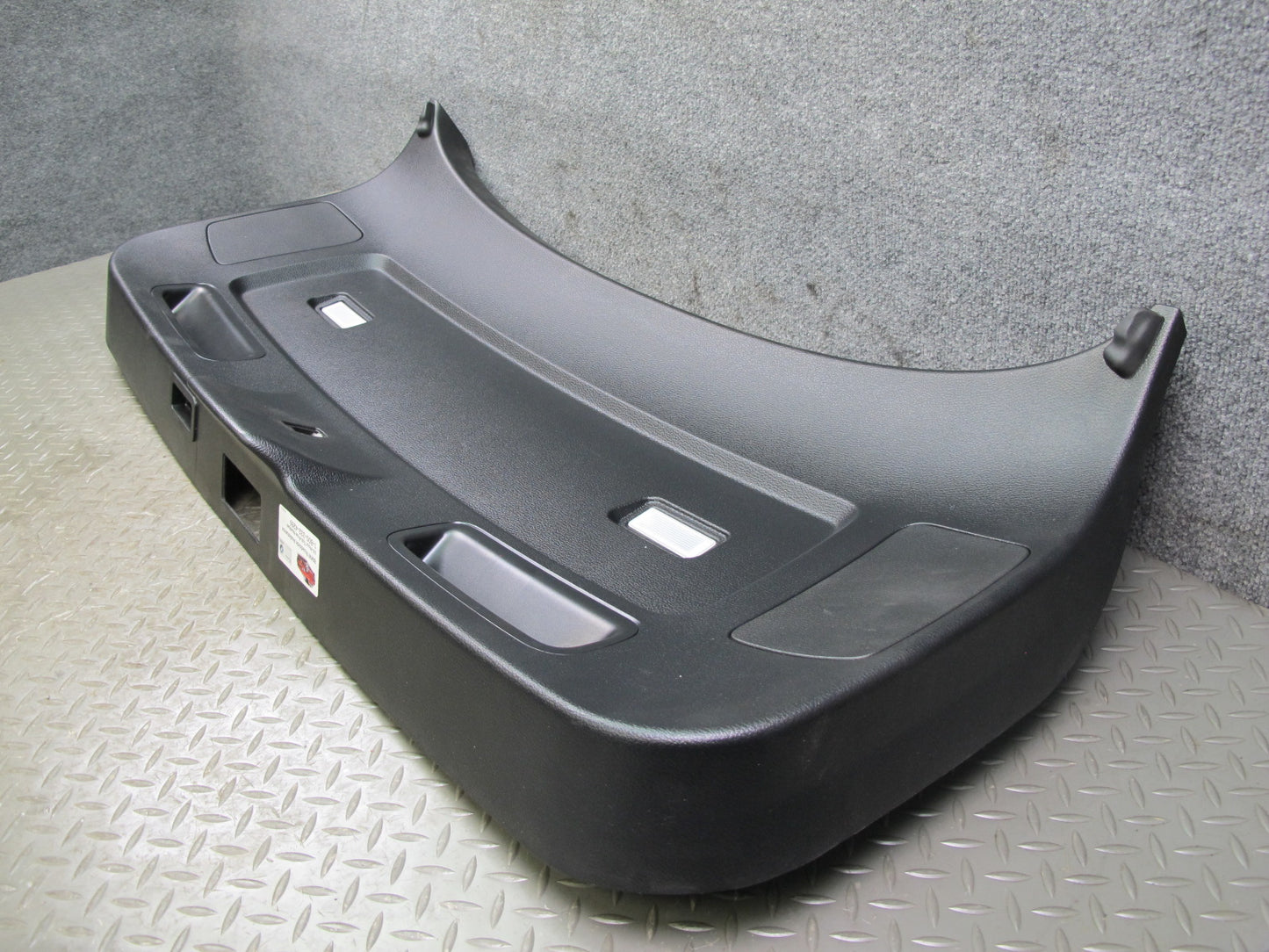 09-14 BMW E71 E72 X6 Rear Trunk Lid Tailgate Liftgate Trim Cover Panel OEM