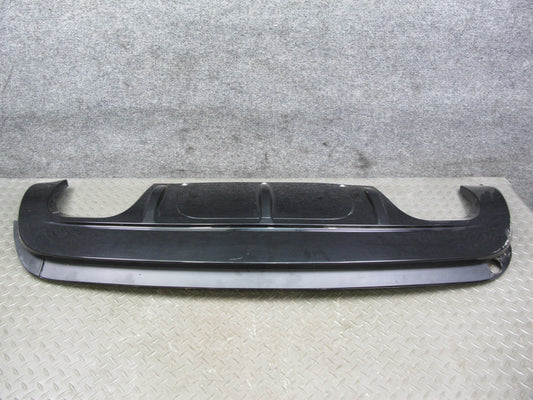 10-14 BMW E71 X6M Rear Bumper Diffuser Lower Valance Cover Black OEM