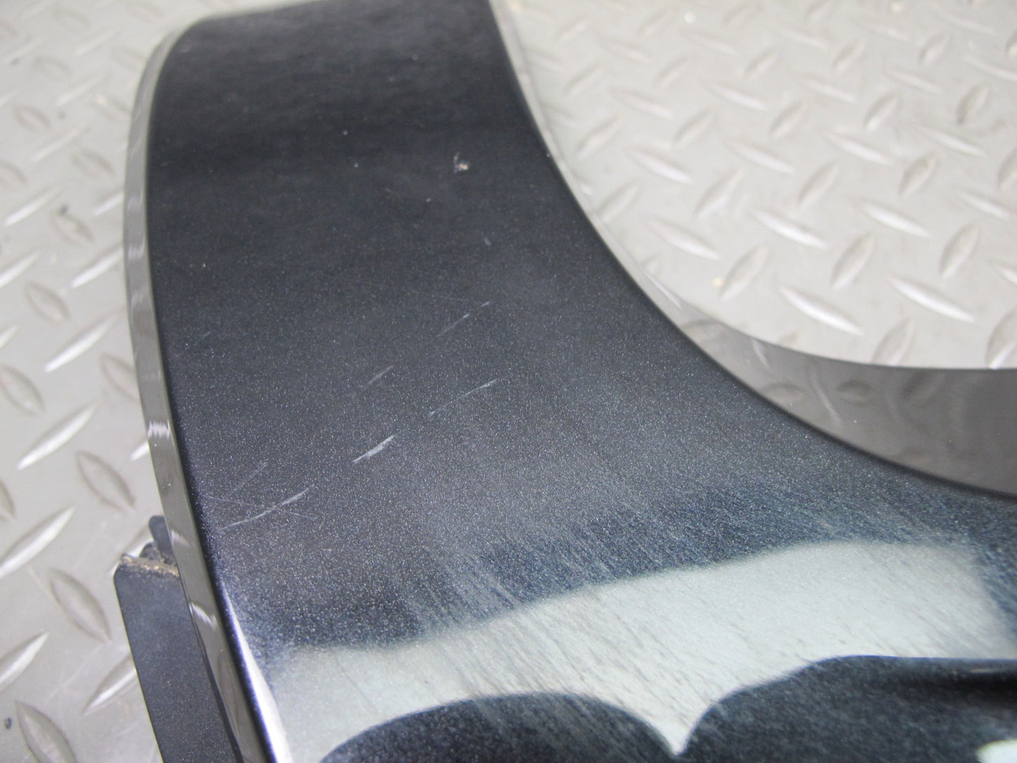 10-14 BMW E71 X6M Rear Bumper Diffuser Lower Valance Cover Black OEM
