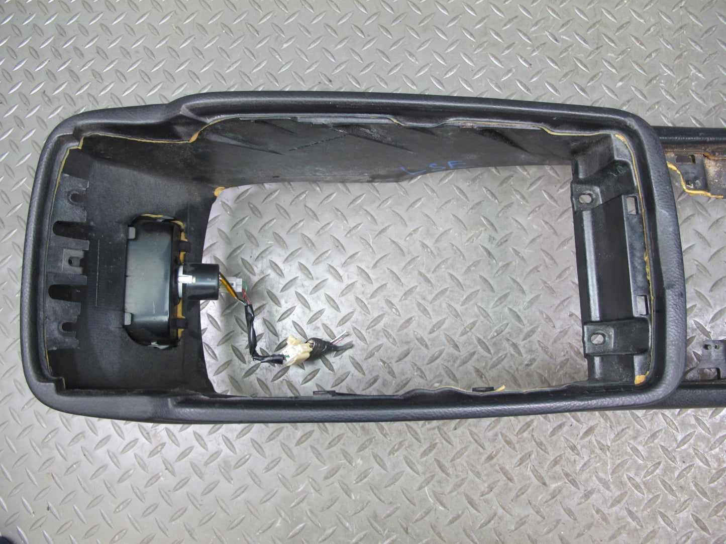 01-03 Lexus UCF30L LS430 Front Center Console Trim Cover Panel Black OEM