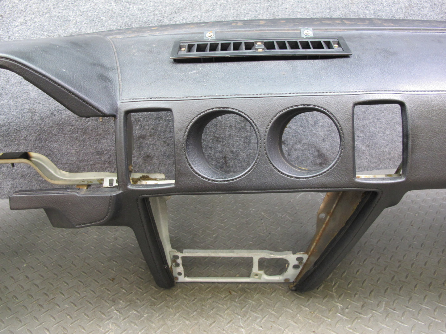 85-87 Nissan Z31 300ZX Dashboard Dash Instrument Trim Panel Cover Black OEM