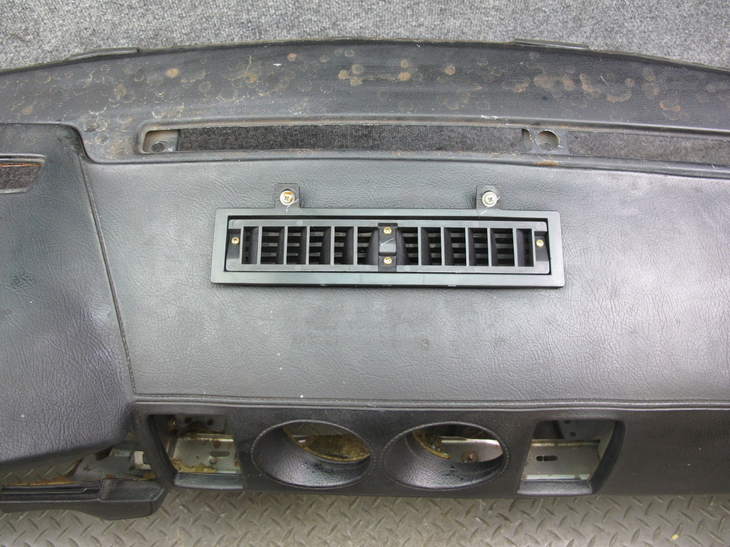 85-87 Nissan Z31 300ZX Dashboard Dash Instrument Trim Panel Cover Black OEM